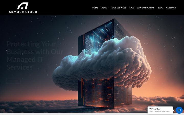 Képernyőkép: armourcloud.io