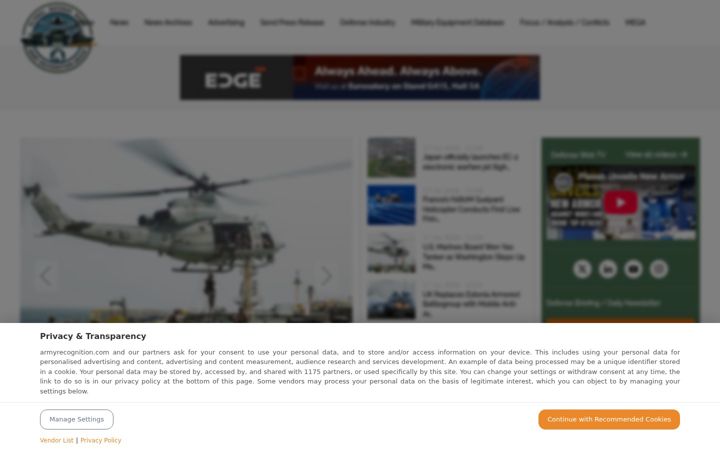 Skjámynd af armyrecognition.com