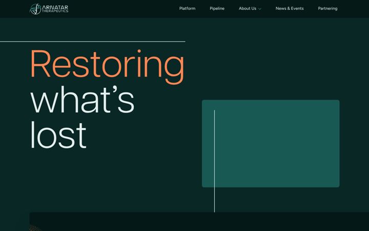 Screenshot of arnatar.com