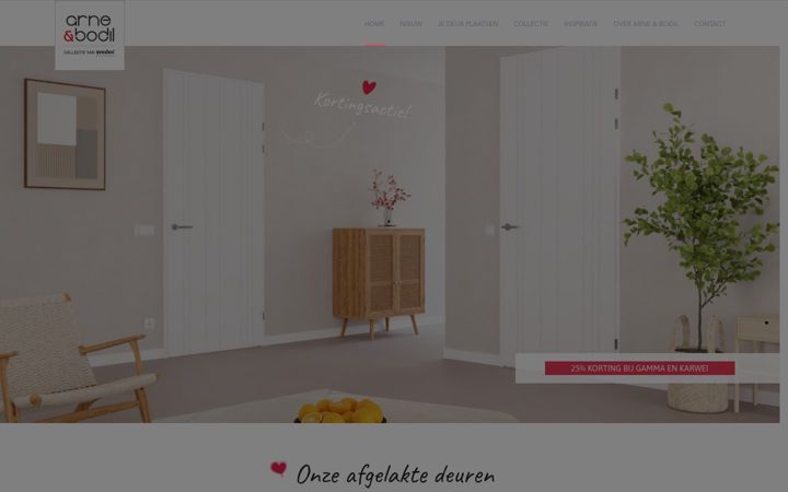 Captura de pantalla de arnebodil.nl