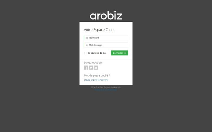 Screenshot of arobiz.pro