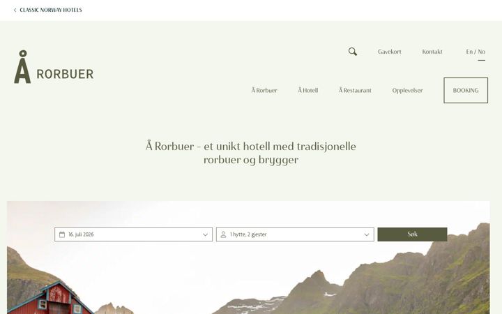 Screenshot di arorbuer.no