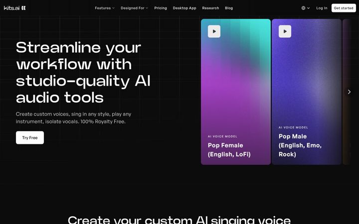 Screenshot of arpeggi.io