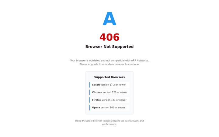 Screenshot of arpnetworks.com