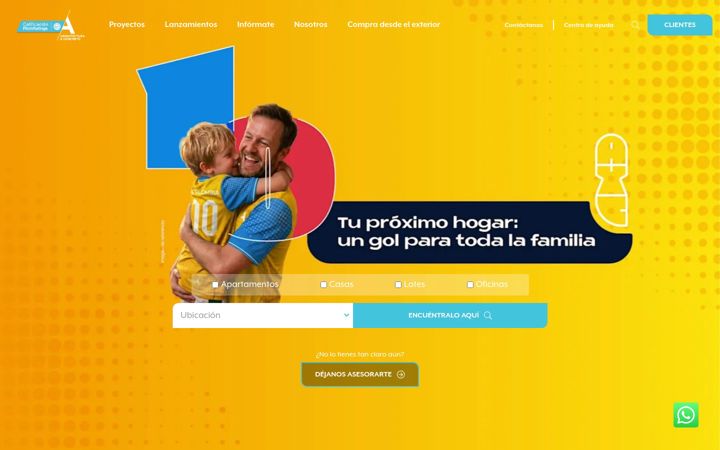 Screenshot of arquitecturayconcreto.com