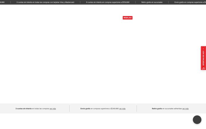 Screenshot of arredo.com.ar