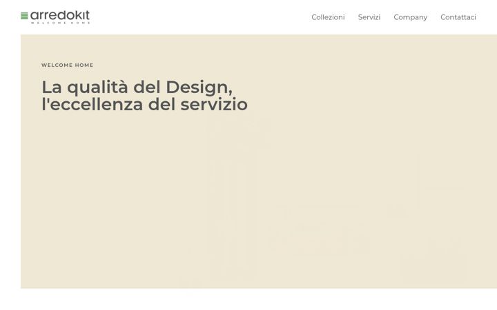 Screenshot von arredokit.it