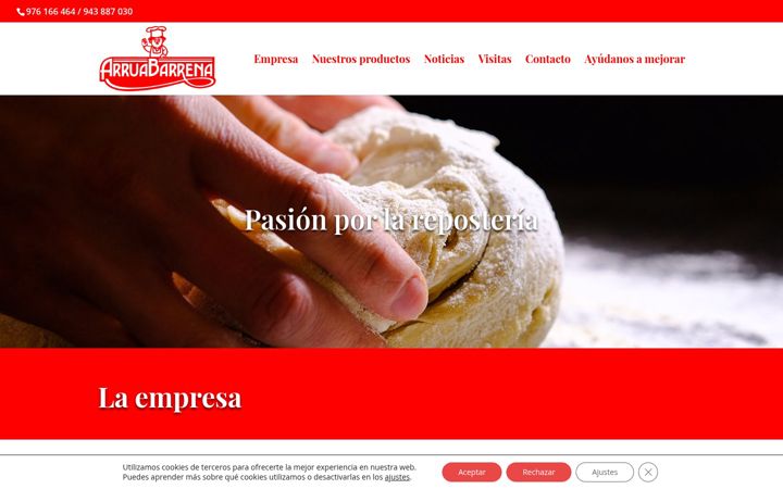 Screenshot of arruabarrena.com