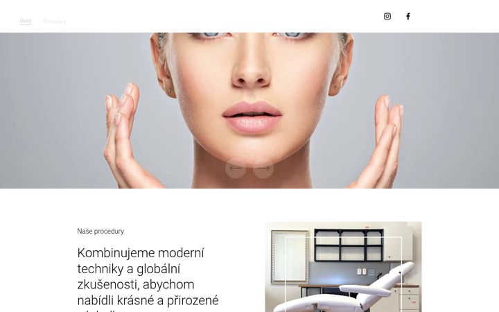 Screenshot of arsclinic.cz