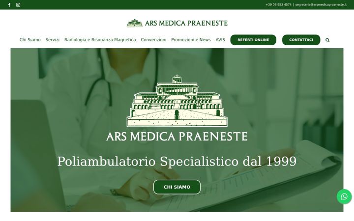Screenshot του arsmedicapraeneste.it