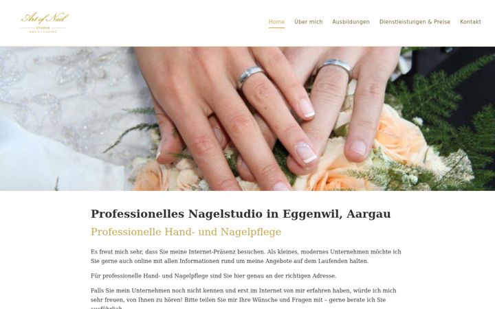 Ekrano kopija art-of-nail.ch