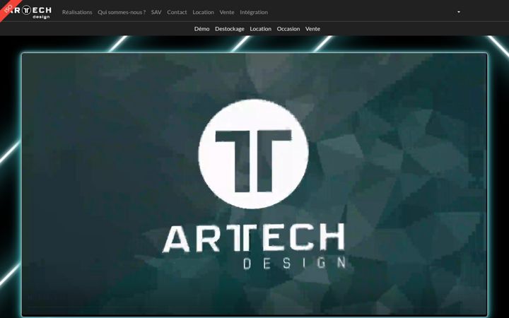 Captura de ecrã de art-tech-design-iso.ovh