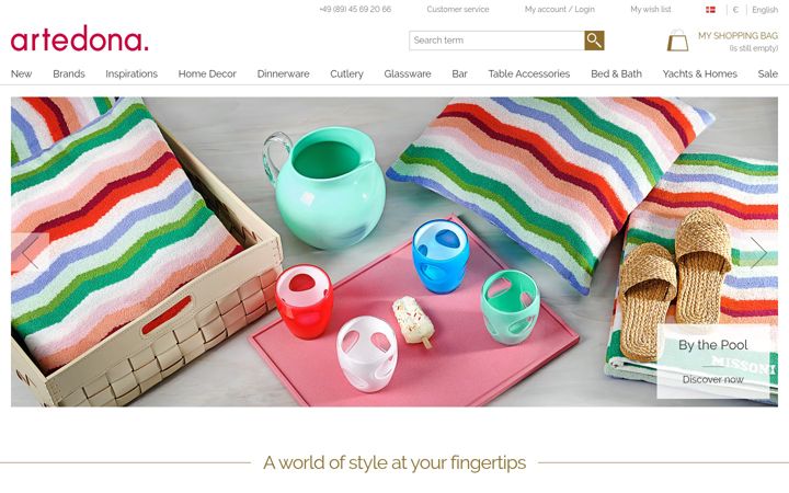 Screenshot of artedona.com