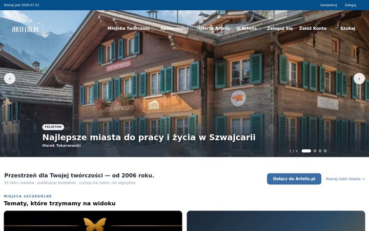 Screenshot of artelis.pl