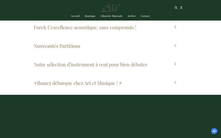 Screenshot του artetmusique.fr