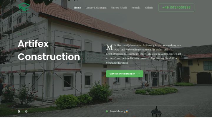 Screenshot of artifex.group