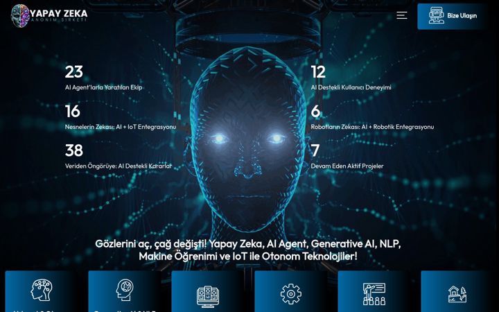 Screenshot of artificialintelligence.org.tr