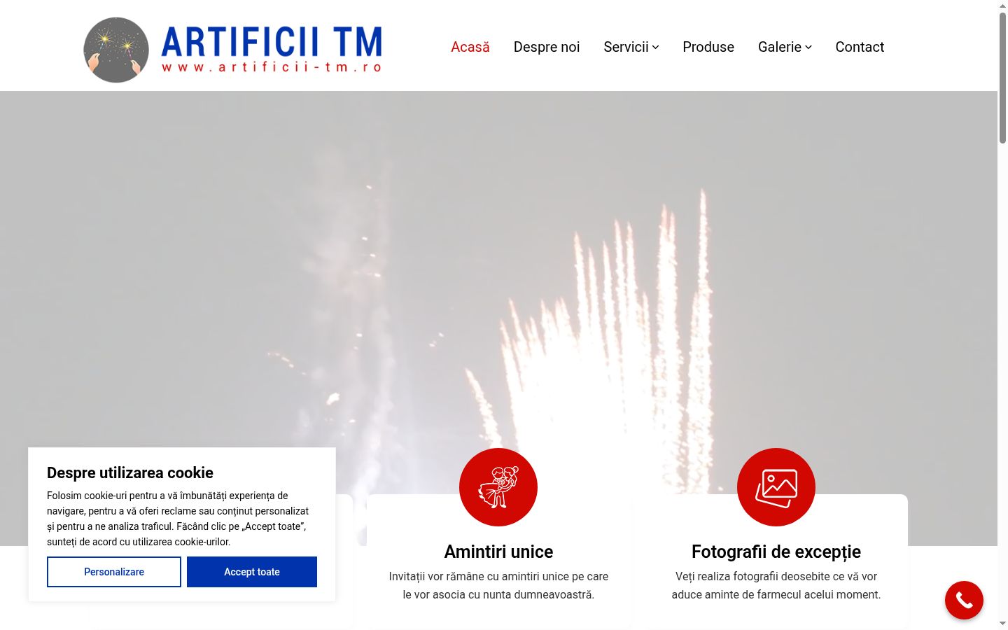 Screenshot des Einwilligungsbanners vor jeglicher Interaktion