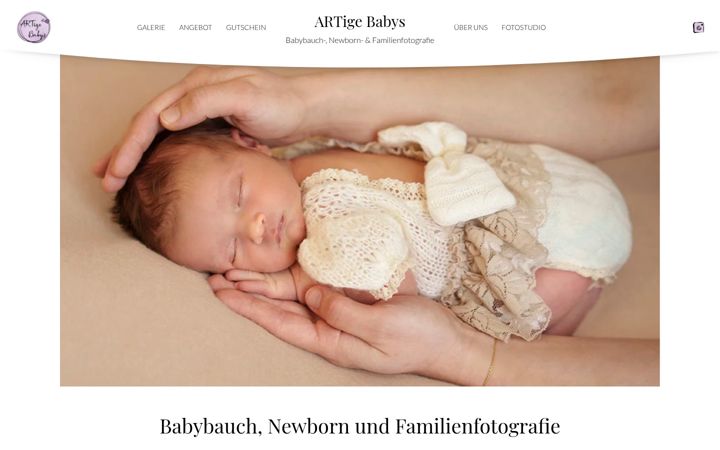 Screenshot of artigebabys.at