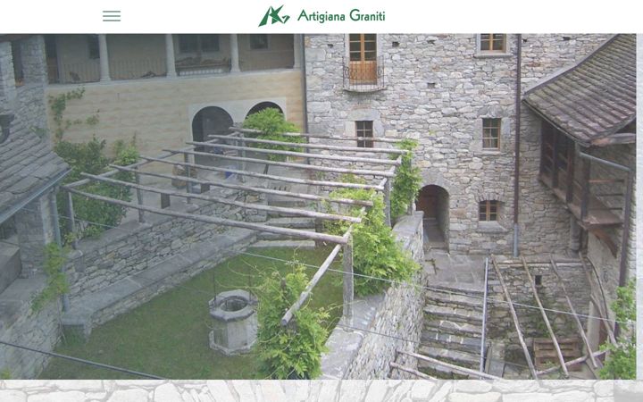 Ekrano kopija artigianagraniti.it