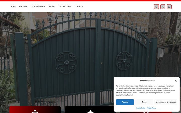 Ekrano kopija artigianametalli.org