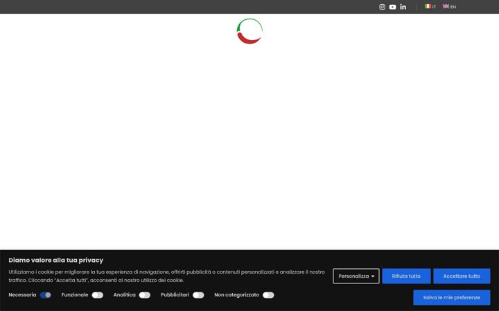 Screenshot ta' artigianodellanduja.it