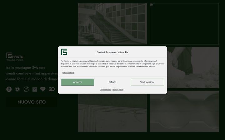 Screenshot of artigianodellegno.ch