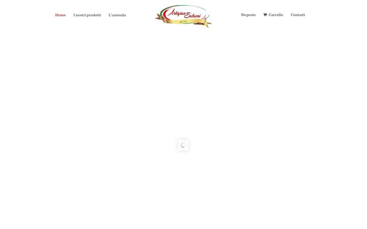 Screenshot ta' artigiansalumi.it