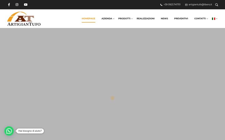 Screenshot ta' artigiantufo.it