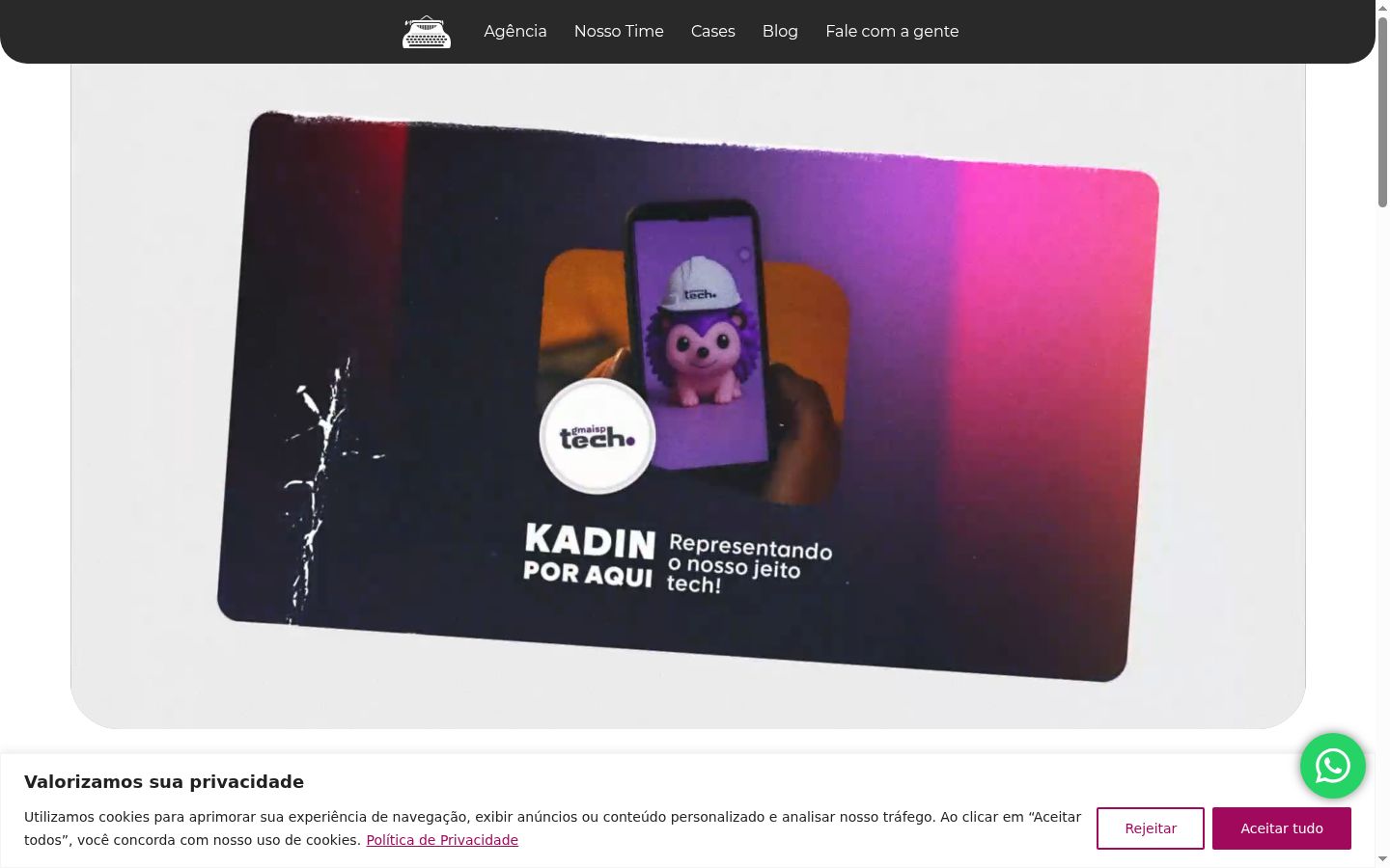Képernyőkép a bármilyen interakció előtt megjelenő hozzájárulási bannerről