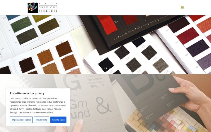 Screenshot van artigrafichebiellesi.com