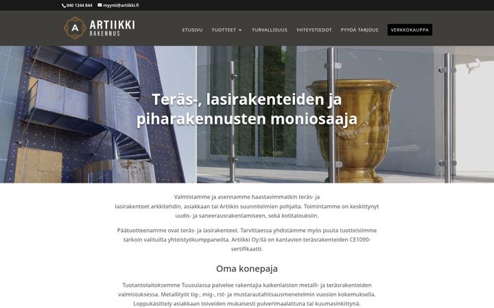 Ekrano kopija artiikki.fi