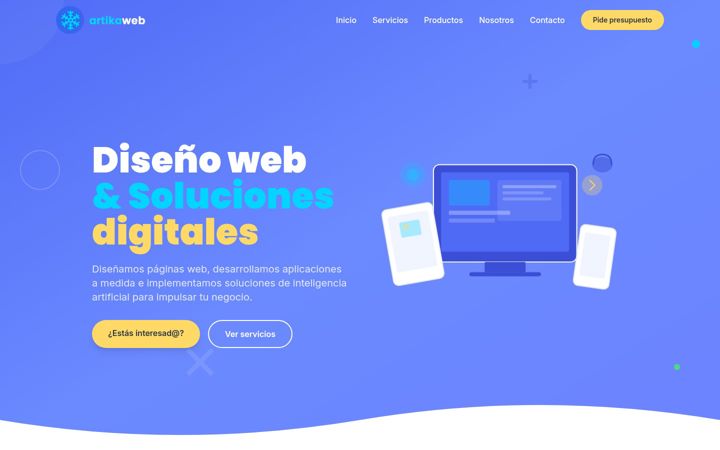 Screenshot του artikaweb.com