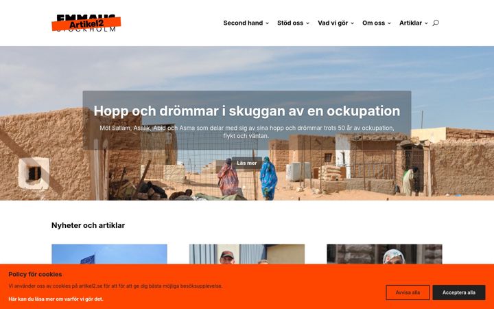 Ekrano kopija artikel2.se