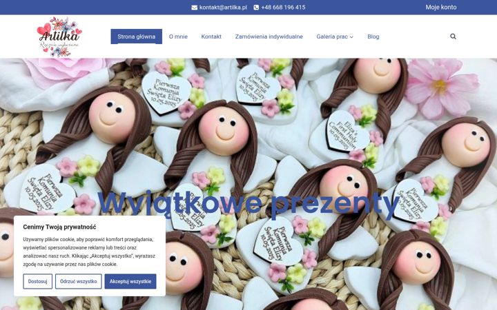 Posnetek zaslona artilka.pl