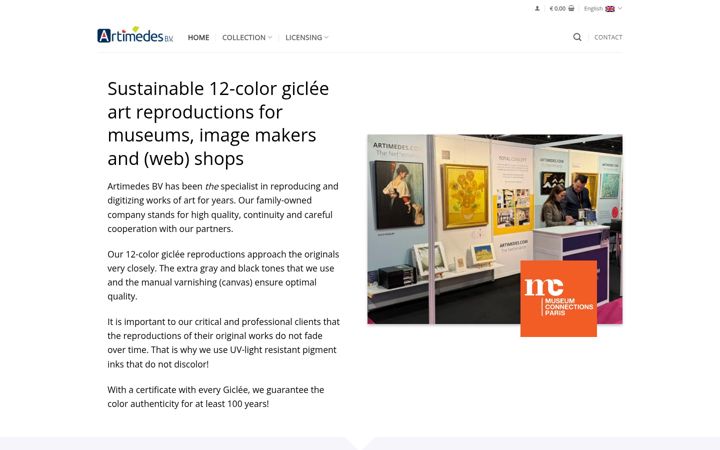 Ekrānuzņēmums no artimedes.com