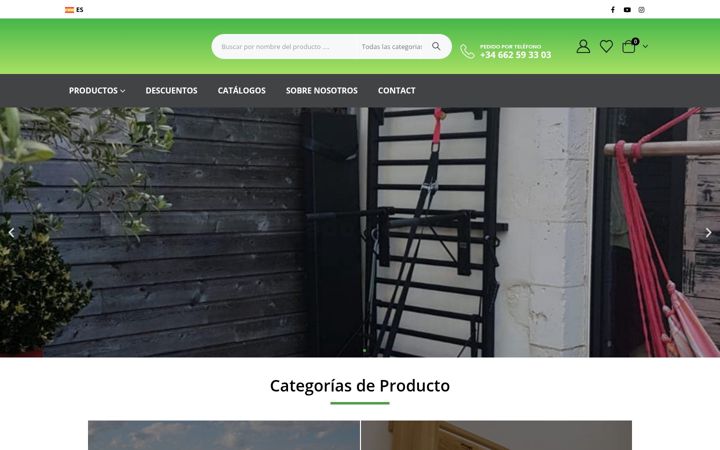 Screenshot of artimex-sport.es