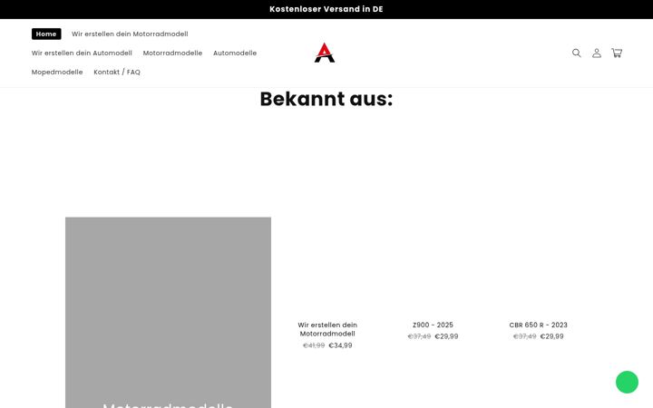 Screenshot ta' artimora.de