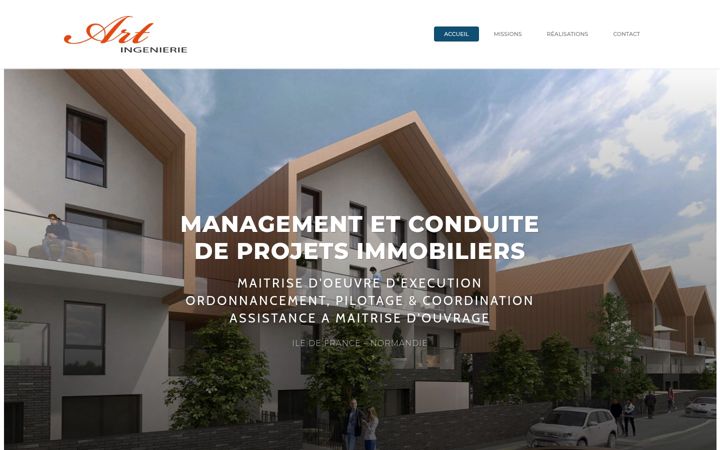Screenshot ta' artingenierie.fr
