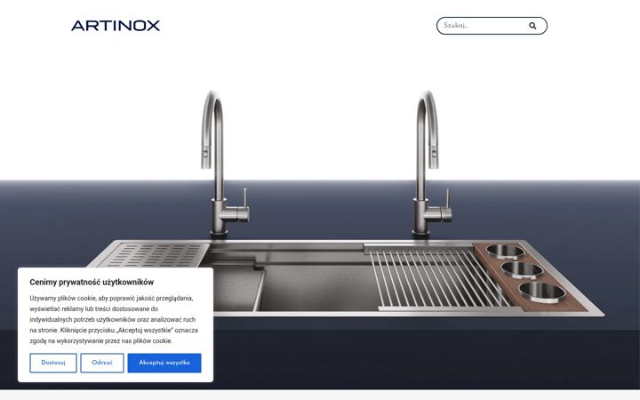 Screenshot ta' artinox-polska.com