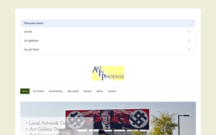 Képernyőkép: artinphoenix.com