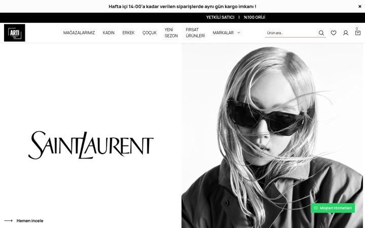 Képernyőkép: artioptik.com