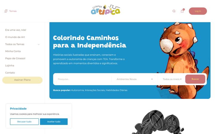 Screenshot von artipica.com.br