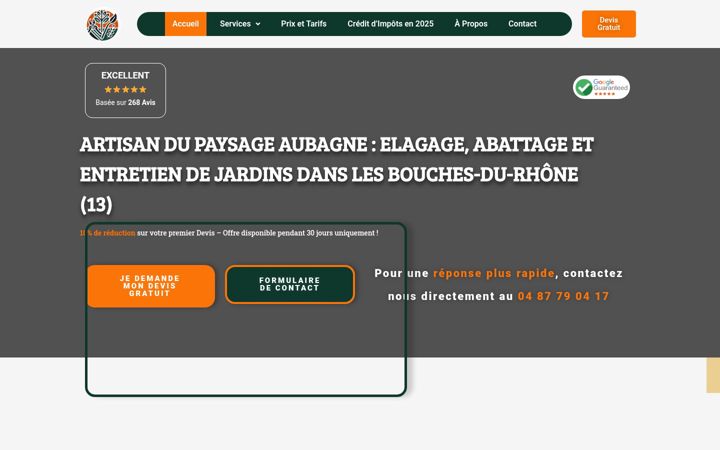 Screenshot von artisan-du-paysage-aubagne.com