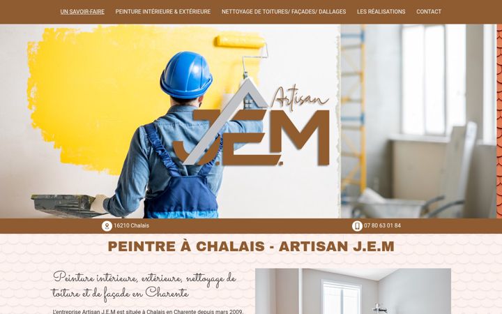 Képernyőkép: artisan-peintre-traitement-charente.fr