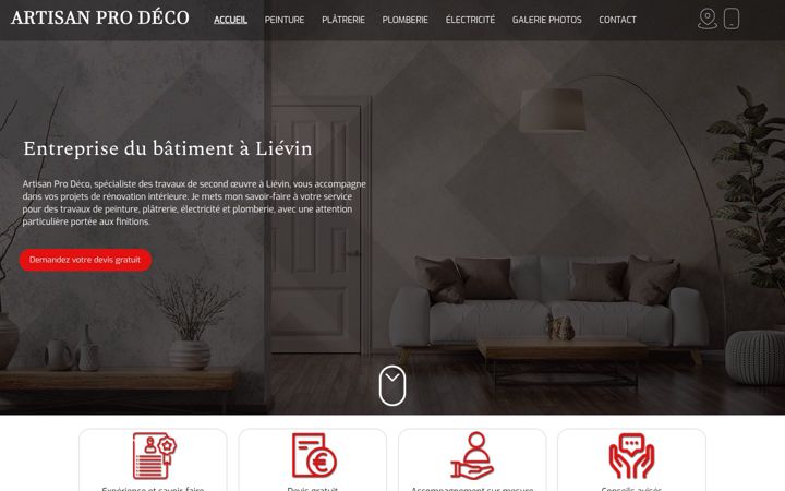 Képernyőkép: artisan-pro-deco.fr