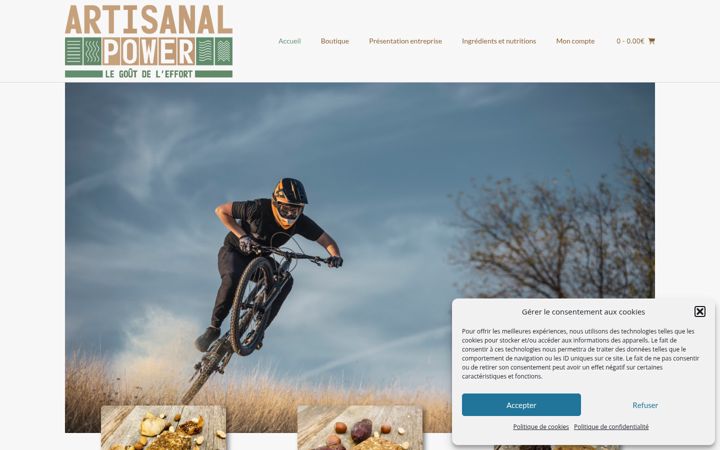 Screenshot von artisanalpower.com