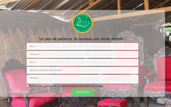 Képernyőkép: artisanat-ci.com