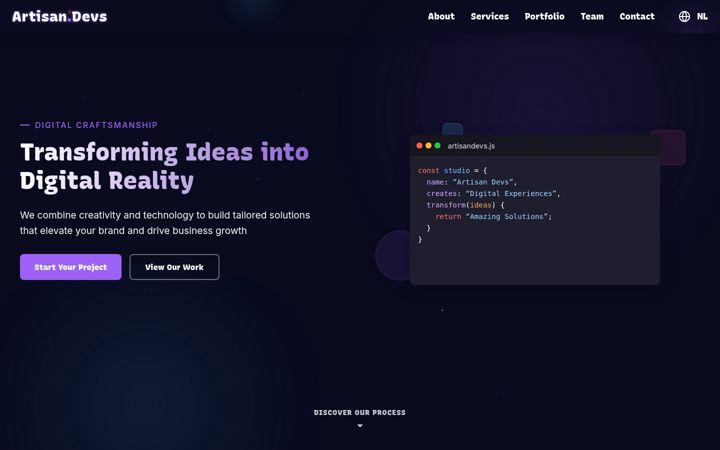 artisandevs.nl