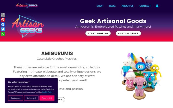Képernyőkép: artisangeeks.com